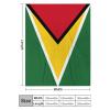 Calculay Guyana Flag Blanket-Soft and Cozy Warm Blanket Decoration for Sofa/Bed/Travel/Camping/Birthday/Suitable for Kids Adults 60"*80"150 * 200cm view 2