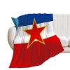 Calculay Yugoslavia Flag Blanket Super Soft Cozy Throw Blanket for Sofa/Bed/Bedroom/Living Room/Bed Blanket/Travel Blanket 50"*60"130 * 150cm view 1
