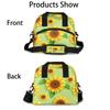 Bright Sunflower Lunch Tote bag for Women Men Reusable Lunch box Cooler Bag for Adult Lunchbox Bag Leakproof Lunchbag with Shoulder Strap for Work Office Picnic Beach view 3