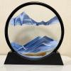 XTEES Gift Ornaments, Decompression Art, Hourglass, Home Living Room, Office Tabletop, Bookcase, Decoration, Light Luxury Quicksand Painting view 2