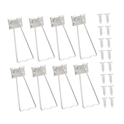 OATIPHO 1set Easel Back Bracket Stands for Picture Frames Supports Brackets Screws Easy to Install Photo Display Holders for Use