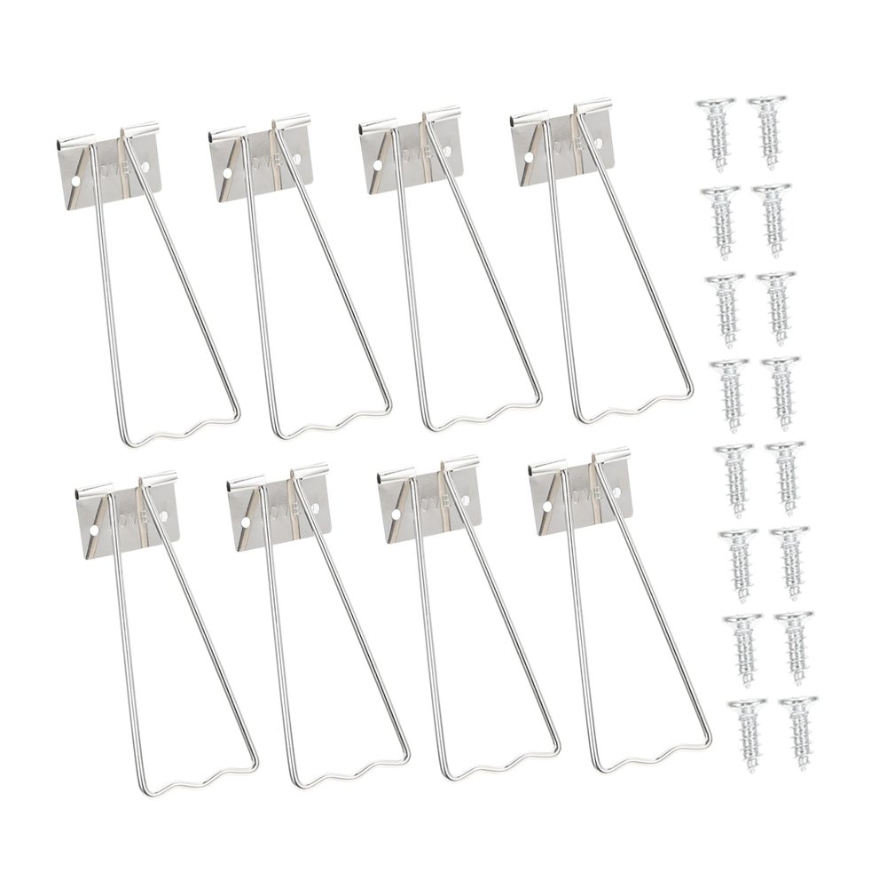 OATIPHO 1set Easel Back Bracket Stands for Picture Frames Supports Brackets Screws Easy to Install Photo Display Holders for Use