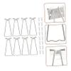 OATIPHO 1set Easel Back Bracket Stands for Picture Frames Supports Brackets Screws Easy to Install Photo Display Holders for Use view 2