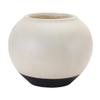 Melrose International Two Tone Ceramic Vase White view 1