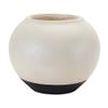Melrose International Two Tone Ceramic Vase White view 2
