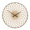 Melrose International Round Lattice Wood Wall Clock 23.75" D view 1