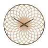 Melrose International Round Lattice Wood Wall Clock 23.75" D view 2