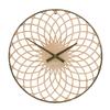 Melrose International Round Lattice Wood Wall Clock 23.75" D view 3
