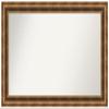 Amanti Art Bronze Bathroom Mirror for Over Sink, 27x43 Custom Made Manhattan Bronze Rectangle Vanity Mirror, Large Traditional Wood Frame, Hangs Horizonally and Vertically, Wall Decor view 1