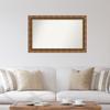 Amanti Art Bronze Bathroom Mirror for Over Sink, 27x43 Custom Made Manhattan Bronze Rectangle Vanity Mirror, Large Traditional Wood Frame, Hangs Horizonally and Vertically, Wall Decor view 4