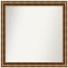 Amanti Art Bronze Bathroom Mirror for Over Sink, 37x41 Custom Made Manhattan Bronze Rectangle Vanity Mirror, X-Large Traditional Wood Frame, Hangs Horizonally and Vertically, Wall Decor view 1