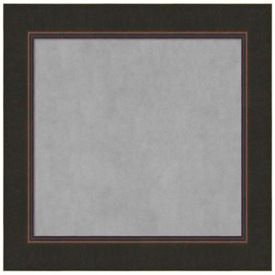 Amanti Art Bronze Framed Magnetic Board, 30x26, Casual Office Decor
