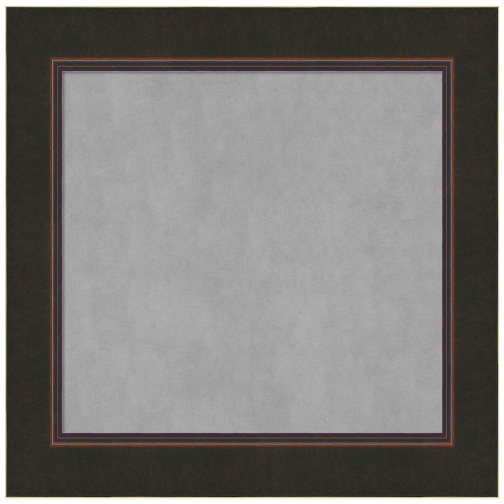 Amanti Art Bronze Framed Magnetic Board, 30x26, Casual Office Decor