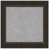Amanti Art Bronze Framed Magnetic Board, 30x26, Casual Office Decor view 1