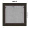 Amanti Art Bronze Framed Magnetic Board, 30x26, Casual Office Decor view 3