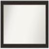 Amanti Art Bronze Bathroom Mirror for Over Sink, 33x47 Custom Made Accent Bronze Rectangle Vanity Mirror, Oversize Traditional Wood Frame, Hangs Horizonally and Vertically, Wall Decor view 1