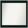 Amanti Art Black Bathroom Mirror for Over Sink, 26x40 Custom Made Tribeca Black Rectangle Vanity Mirror, Large Modern Wood Frame, Hangs Horizonally and Vertically, Wall Decor view 1