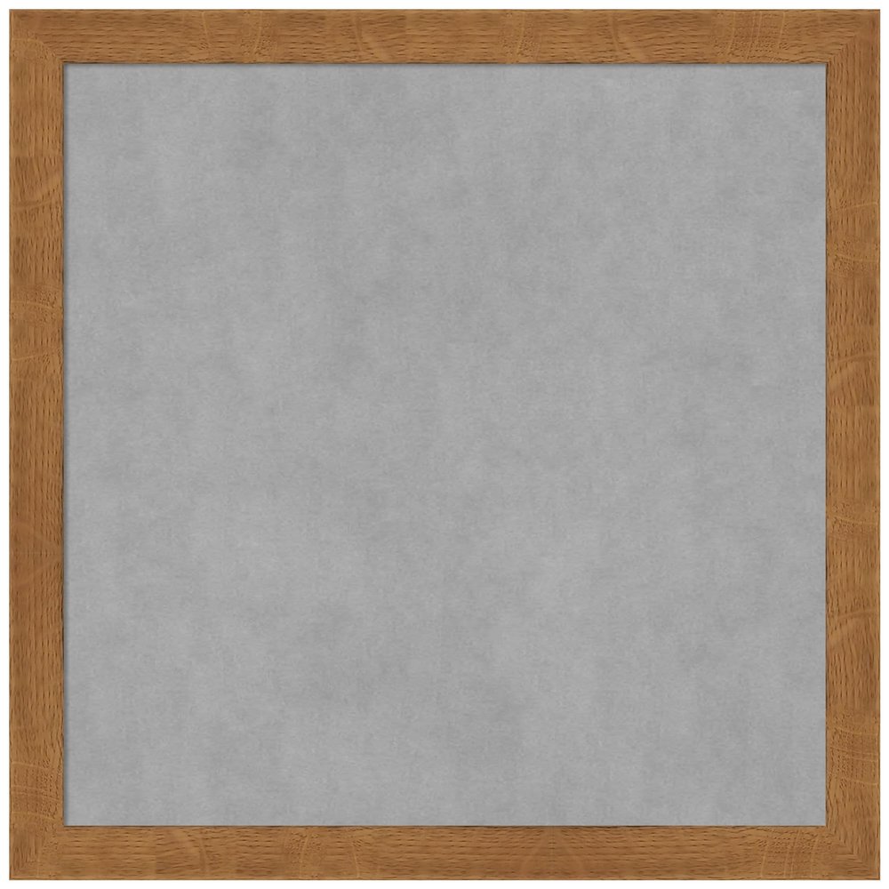 Amanti Art Brown Framed Magnetic Board 21x29 Medium Vision Board for use with Magnets, 100% Metal Sheet to Display Items as Office Decor or for Home Organization in mudroom, Kitchen or Kids Room