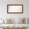 Amanti Art Bronze Bathroom Mirror for Over Sink, 25x45 Custom Made Manhattan Bronze Rectangle Vanity Mirror, Large Traditional Wood Frame, Hangs Horizonally and Vertically, Wall Decor view 4
