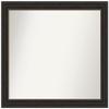 Amanti Art Bronze Bathroom Mirror for Over Sink, 35x41 Custom Made Accent Bronze Rectangle Vanity Mirror, X-Large Traditional Wood Frame, Hangs Horizonally and Vertically, Wall Decor view 1