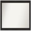 Amanti Art Brown Bathroom Mirror for Over Sink, 26x42 Custom Made Furniture Espresso Narrow Rectangle Vanity Mirror, Large Casual Wood Frame, Hangs Horizonally and Vertically, Wall Decor view 1
