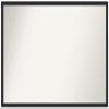 Amanti Art Black Bathroom Mirror for Over Sink, 23x39 Custom Made Lucie Black Rectangle Vanity Mirror, Large Modern Wood Frame, Hangs Horizonally and Vertically, Wall Decor view 1