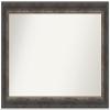 Amanti Art Brown Bathroom Mirror for Over Sink, 26x41 Custom Made Bark Rustic Char Rectangle Vanity Mirror, Large Country Rustic Wood Frame, Hangs Horizonally and Vertically, Wall Decor view 1