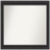 Amanti Art Black Bathroom Mirror for Over Sink, 33x48 Custom Made Ridge Black Rectangle Vanity Mirror, Oversize Traditional Wood Frame, Hangs Horizonally and Vertically, Wall Decor view 1