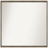 Amanti Art Bronze Bathroom Mirror for Over Sink, 27x45 Custom Made Lucie Light Bronze Rectangle Vanity Mirror, Oversize Modern Wood Frame, Hangs Horizonally and Vertically, Wall Decor view 1