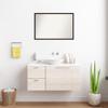 Amanti Art Brown Bathroom Mirror for Over Sink, 21x31 Custom Made Carlisle Espresso Narrow Rectangle Vanity Mirror, Large Country Rustic Wood Frame, Hangs Horizonally and Vertically, Wall Decor view 4