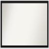Amanti Art Black Bathroom Mirror for Over Sink, 26x46 Custom Made Avon Black Narrow Rectangle Vanity Mirror, Oversize Casual Wood Frame, Hangs Horizonally and Vertically, Wall Decor view 1