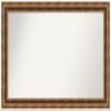 Amanti Art Bronze Bathroom Mirror for Over Sink, 30x49 Custom Made Manhattan Bronze Rectangle Vanity Mirror, Oversize Traditional Wood Frame, Hangs Horizonally and Vertically, Wall Decor view 1
