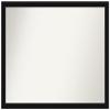 Amanti Art Black Bathroom Mirror for Over Sink, 24x32 Custom Made Avon Black Narrow Rectangle Vanity Mirror, Large Casual Wood Frame, Hangs Horizonally and Vertically, Wall Decor view 1