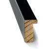 Amanti Art Black Bathroom Mirror for Over Sink, 24x27 Custom Made Black Gallery Deep Rectangle Vanity Mirror, Large Modern Wood Frame, Hangs Horizonally and Vertically, Wall Decor view 2