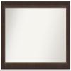 Amanti Art Bronze Bathroom Mirror for Over Sink, 25x40 Custom Made Lara Bronze Rectangle Vanity Mirror, Large Traditional Wood Frame, Hangs Horizonally and Vertically, Wall Decor view 1