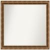 Amanti Art Bronze Bathroom Mirror for Over Sink, 36x43 Custom Made Manhattan Bronze Rectangle Vanity Mirror, X-Large Traditional Wood Frame, Hangs Horizonally and Vertically, Wall Decor view 1