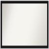 Amanti Art Black Bathroom Mirror for Over Sink, 23x42 Custom Made Avon Black Narrow Rectangle Vanity Mirror, Large Casual Wood Frame, Hangs Horizonally and Vertically, Wall Decor view 1