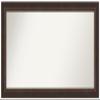 Amanti Art Bronze Bathroom Mirror for Over Sink, 24x48 Custom Made Lara Bronze Rectangle Vanity Mirror, Oversize Traditional Wood Frame, Hangs Horizonally and Vertically, Wall Decor view 1