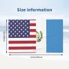 Guatemala and USA Flag Cool Summer Absorbent Bath Towels Resist Sweat 32x52 in view 3