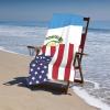 Guatemala and USA Flag Cool Summer Absorbent Bath Towels Resist Sweat 32x52 in view 4
