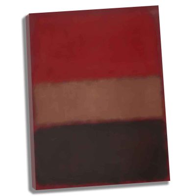 Mark Rothko Abstract Posters and Prints Stretched Giclee Print On Canvas-Famous Paintings Fine Art Poster-Reproduction Wall Decor Large Size Ready to Hang(Framed,75x98cm30x39inch)