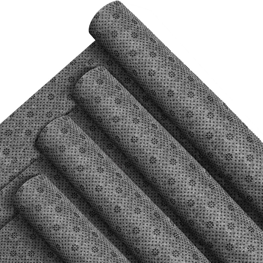 Tudomro 4 Pcs 80'' X 40" Non Slip Rug Pad Tufting Backing Cloth Primary Final Cloth Backing Non Slip with Plum Blossom Pattern for Tufting Gun Carpets Rug Making Cushion Punch Fabric Needle