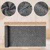 Tudomro 4 Pcs 80'' X 40" Non Slip Rug Pad Tufting Backing Cloth Primary Final Cloth Backing Non Slip with Plum Blossom Pattern for Tufting Gun Carpets Rug Making Cushion Punch Fabric Needle view 2