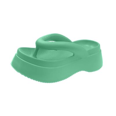CsgrFagr Women's Summer Durian Shaped Slippers Can Be Worn Externally Or At Home Footsies for Women Slippers (Green, 6-7)