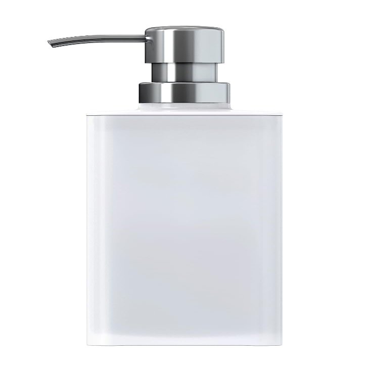 ASBEL Bathroom Magnetic Dispenser, 13.6 gal (650 L), White, One Push with Anti-Slip