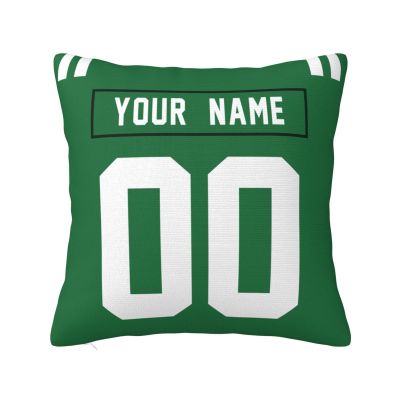 Personalized Sports Throw Pillow Cover Dcor w/Number & Name - Customized Baseball Basketball American Football Soccer Pillows Case for Bedroom Living Room Home Decorations Custom Pillowcase 22x22 in