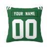 Personalized Sports Throw Pillow Cover Dcor w/Number & Name - Customized Baseball Basketball American Football Soccer Pillows Case for Bedroom Living Room Home Decorations Custom Pillowcase 22x22 in view 1