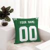 Personalized Sports Throw Pillow Cover Dcor w/Number & Name - Customized Baseball Basketball American Football Soccer Pillows Case for Bedroom Living Room Home Decorations Custom Pillowcase 22x22 in view 4
