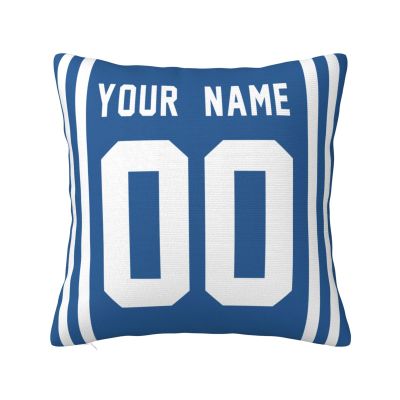 Personalized Sports Throw Pillow Cover Dcor w/Number & Name - Customized Baseball Basketball American Football Soccer Pillows Case for Bedroom Living Room Home Decorations Custom Pillowcase 22x22 in