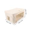 Cabilock Sweater Storage Bag Foldable Quilt Storage Bag Window Frame Support Space-saving Design for Organizing Bedding Clothes Blankets and Laundry Capacity view 2